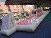 white inflatable football field plato pvc tarpaulin , inflatable football sport