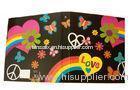 1 Round Ring Binder with stylish printing pattern for paper and report holding