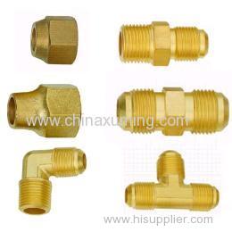 Brass Fittings With Nut Pipe Fittings