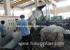 Plastic granules making machine for regranulation plant for waste material