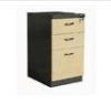 Colorful Three Drawer Wood Filling Cabinet For Student Office Furniture DX-8603