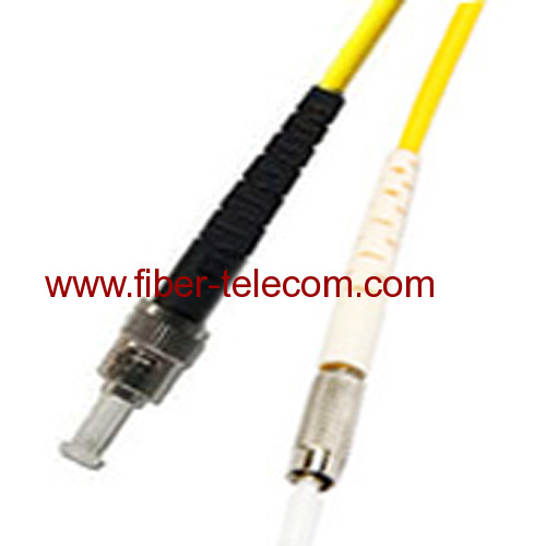 DIN-ST Single Mode Simplex Fiber Optic Patch Cord