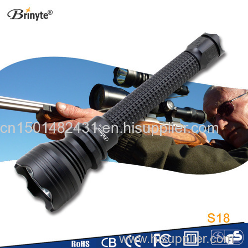 Brinyte Original Factory Tactical Rechargeable Aluminum CREE LED Hunting Flashlight Torch