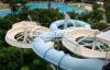 Large Outdoor Waterpark Fiberglass Water Slides / Spiral Water Slide for Extreme Water Park