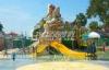 Crocodile Type Children Fun Play Fiberglass Water Slides for Spray Park Equipment