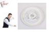 Warm White 3500K LED Ceiling Light fixtures RA80 , Round Bathroom Ceiling Lights