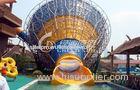 Medium Fiberglass Tornado Water Slide Hurricane Aqua Slides for Swimming pool Funny game