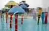Colorful Kids Aqua Park Equipment Water Pool Water Spray Park Mushroom Spray