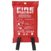 High Quality 100% Fiberglass Fire Blanket