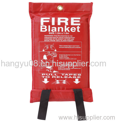 High Quality 100% Fiberglass Fire Blanket