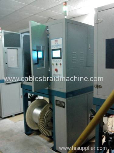 cable spiral braiding machine