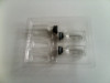 Plastic medicine vial blister tray