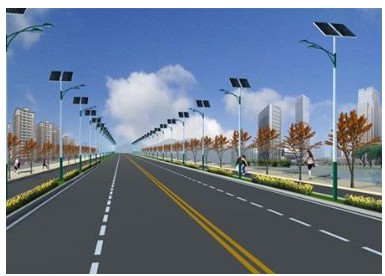 50W solar street lights china