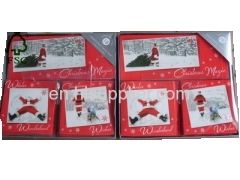 Handmade Triple Pack Greetings Christmas Cards