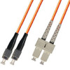 FC-SC Multi mode Duplex Fiber Optic Patch Cord