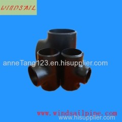 BG cs seamless butt welded pipefitting carbon steel tee