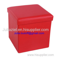 Colorful folding storage ottoman Pouf LSF10R