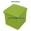Colorful folding storage ottoman Pouf LSF10L