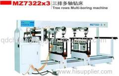 double row multi boring machine