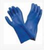 Oils Resistance Knitted Seamless Nylon Liner PVC Coated Gloves
