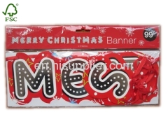 Bunting Pack Christmas Banner