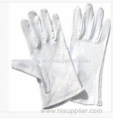 Personalized Bleached Cotton Hand Gloves for Warehousing Construction