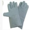 Safety Welding Full Cow Split Leather Work Gloves With Kevlar Yarn Stitched