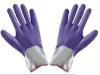 M Customized Durable Foam Finished Purple Nitrile Coated Working Protective Hand Gloves