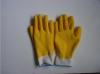 Fully Latex Coated Gloves With Seamless Knitted Nylon Liner For Refuse Collection