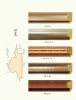 5 colors of PS Frame Mouldings (JW32)