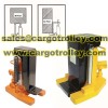 Hydraulic toe jack manual operation