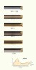 6 colors of PS Frame Mouldings (JW36)