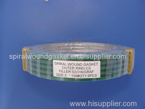 Graphite Spiral Wound Gasket Manufacturer ASME Spiral Gasket