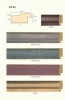 5 colors of PS Frame Mouldings (JW40)