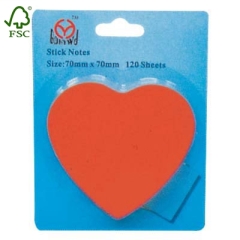blister card sticky notes pad