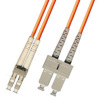 LC-SC Multi Mode Duplex Fiber Optic Patch Cord
