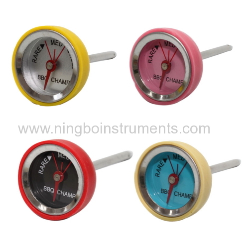 mini steak thermometer with silicone cap