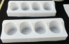 Plastic medication cavity blister trays