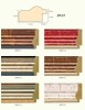 6 colors of PS Frame Mouldings (JW57)