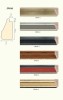 6 colors of PS Frame Mouldings (JW60)