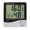 Digital thermometer & hygrometer have clock