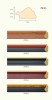 5 colors of PS Frame Mouldings (JW83)