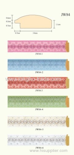 6 colors of PS Frame Mouldings (JW84)