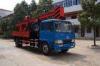 High Mobility Truck Mounted Drilling Rig Hydraulic Chuck For Highway