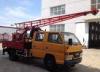 Hydraulic Chuck Truck Mounted Portable Drilling Rigs For Blast Hole , Exploring Gas