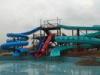Huge Spiral Water Slide Outdoor Water Amusement Park Equipment