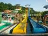 Huge open flume spiral water slide High Speed Water Slide For Aqua Park