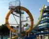 Roller Coaster Adult Water Slides Fiberglass High Speed Water Slide