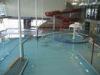 Indoor Swimming Pool Water Slide , Custom Small Spiral Water Slide