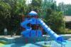 Kids Small Water Slide Swimming Pool Fiberglass Water Slides 3 meters